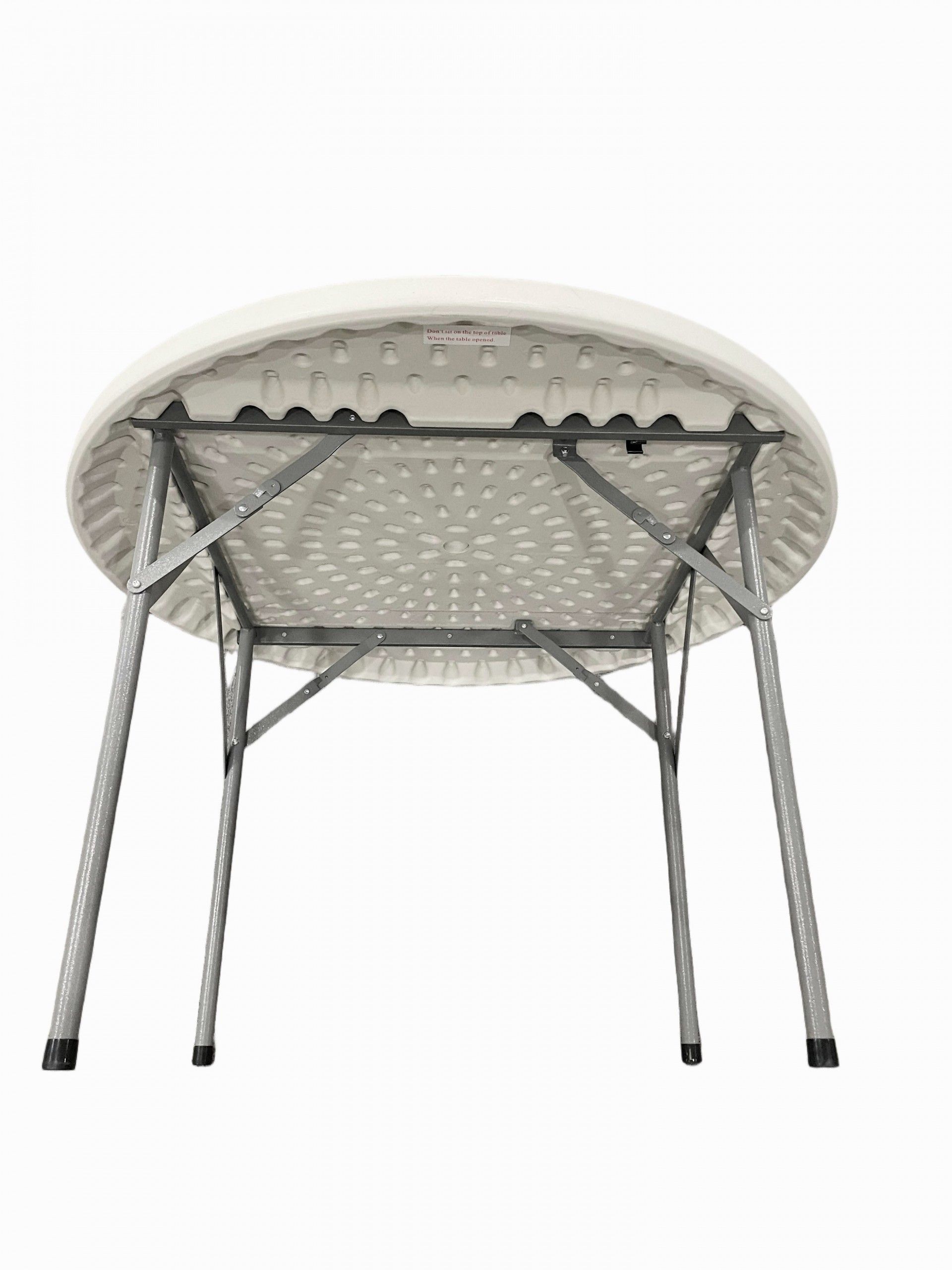 Mesa Dobrável Redonda 110cm