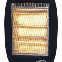 Aquecedor Halogéneo 400/800/1200W com Comando Preto Aquecedor Halogéneo 400/800/1200W com Comando Preto