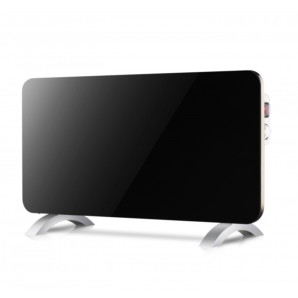 Painel Aquecedor 1500w Vidro Preto Painel Aquecedor 1500w Vidro Preto