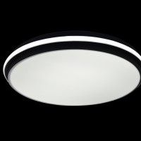 Plafon OULU 82W CCT 50cm Preto Plafon OULU 82W CCT 50cm Preto