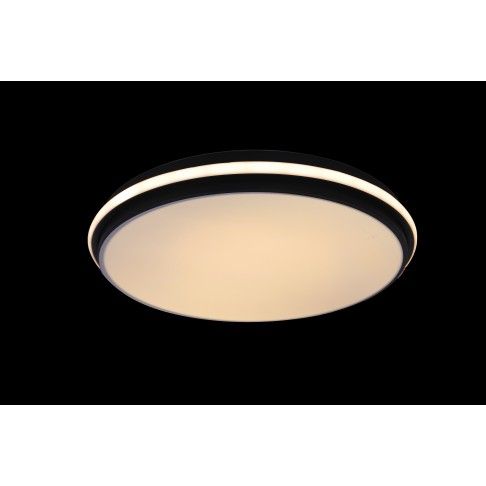 Plafon OULU 82W CCT 50cm Preto Plafon OULU 82W CCT 50cm Preto