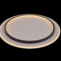 Plafon IRNI 86W CCT 55cm Preto Plafon IRNI 86W CCT 55cm Preto
