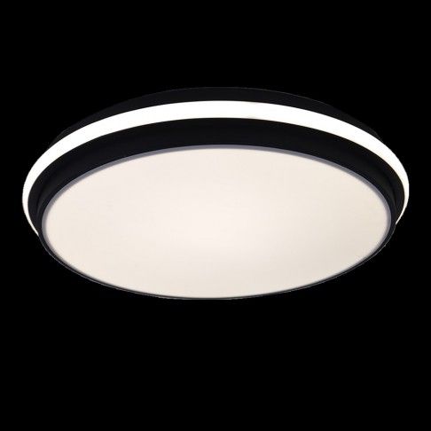 Plafon OULU 82W CCT 50cm Preto Plafon OULU 82W CCT 50cm Preto
