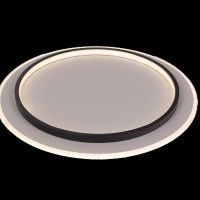 Plafon IRNI 86W CCT 55cm Preto Plafon IRNI 86W CCT 55cm Preto