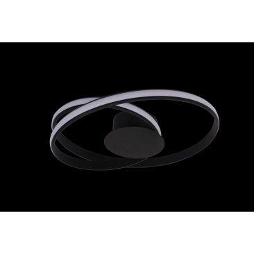 Aplique LED EURA 38W 3000K Preto Aplique LED EURA 38W 3000K Preto