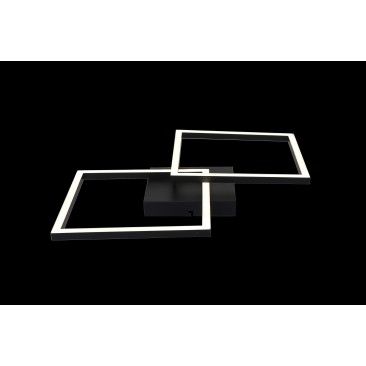 Aplique LED KARIS Duplo 31W 3000K Preto