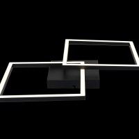 Aplique LED KARIS Duplo 31W 3000K Preto Aplique LED KARIS Duplo 31W 3000K Preto