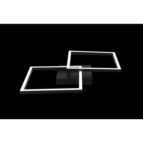 Aplique LED KARIS Duplo 31W 3000K Preto Aplique LED KARIS Duplo 31W 3000K Preto