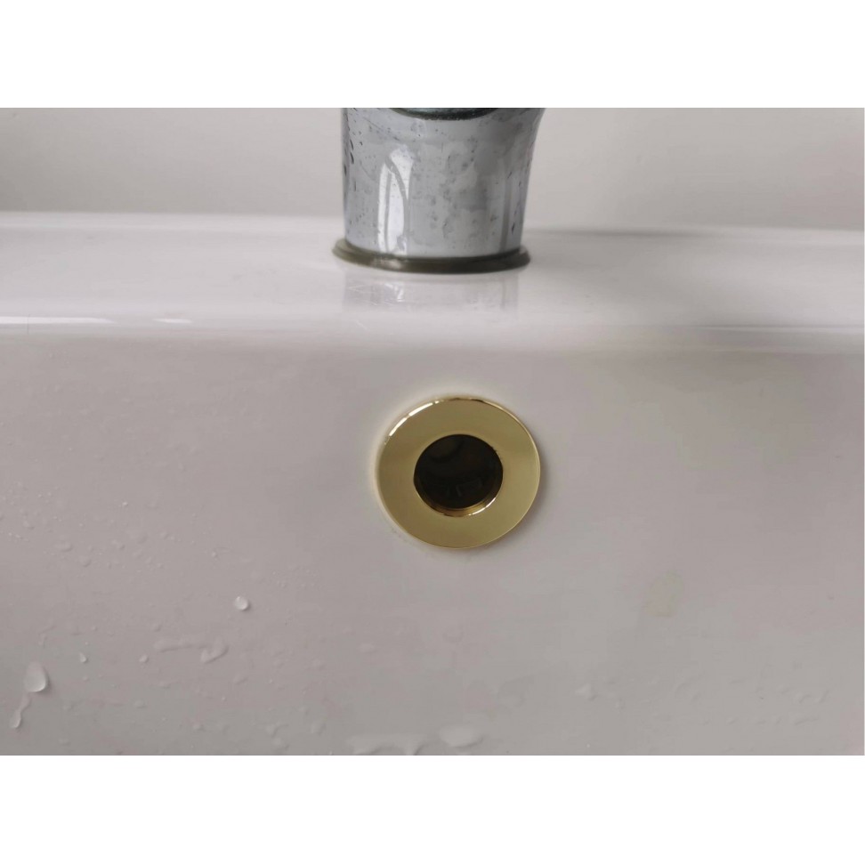 Embelezador de Lavat�rio/Bid� 2.2cm Dourado