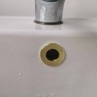 Embelezador de Lavatório/Bidé 2.2cm Dourado Embelezador de Lavatório/Bidé 2.2cm Dourado