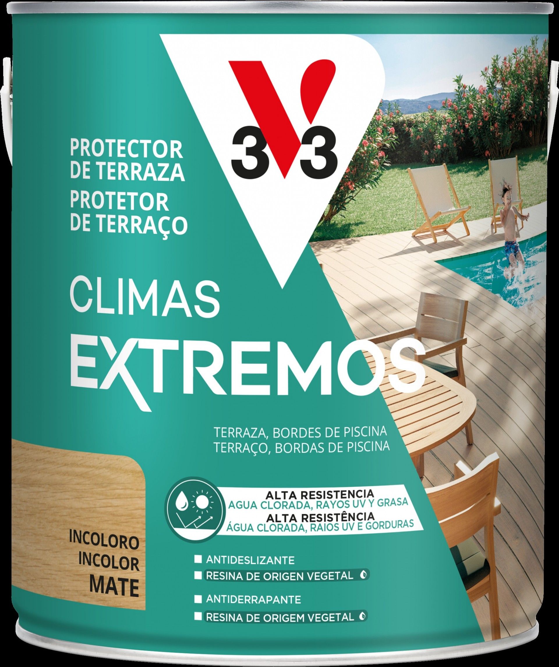 Protreção Terraço Climas Exterior Aqua Natural 2,5l