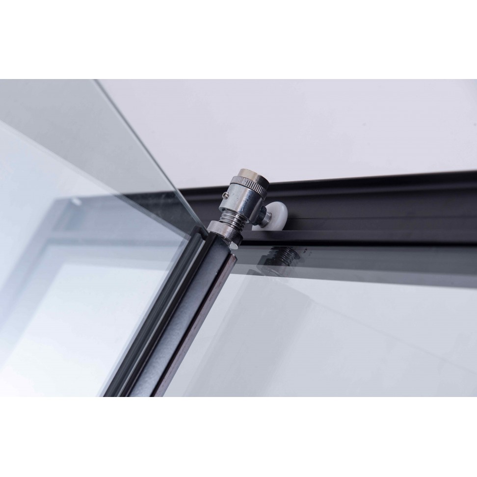 Cabine Duche Prince Transparente 180x80x80cm; Perfil Preto Cabine Duche Prince Transparente 180x80x80cm; Perfil Preto