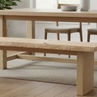 Painel de Madeira Maci�a em Pinho R�stico 1220x300x50mm