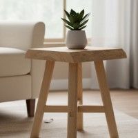 Painel de Madeira Maci�a em Pinho R�stico 1220x300x50mm