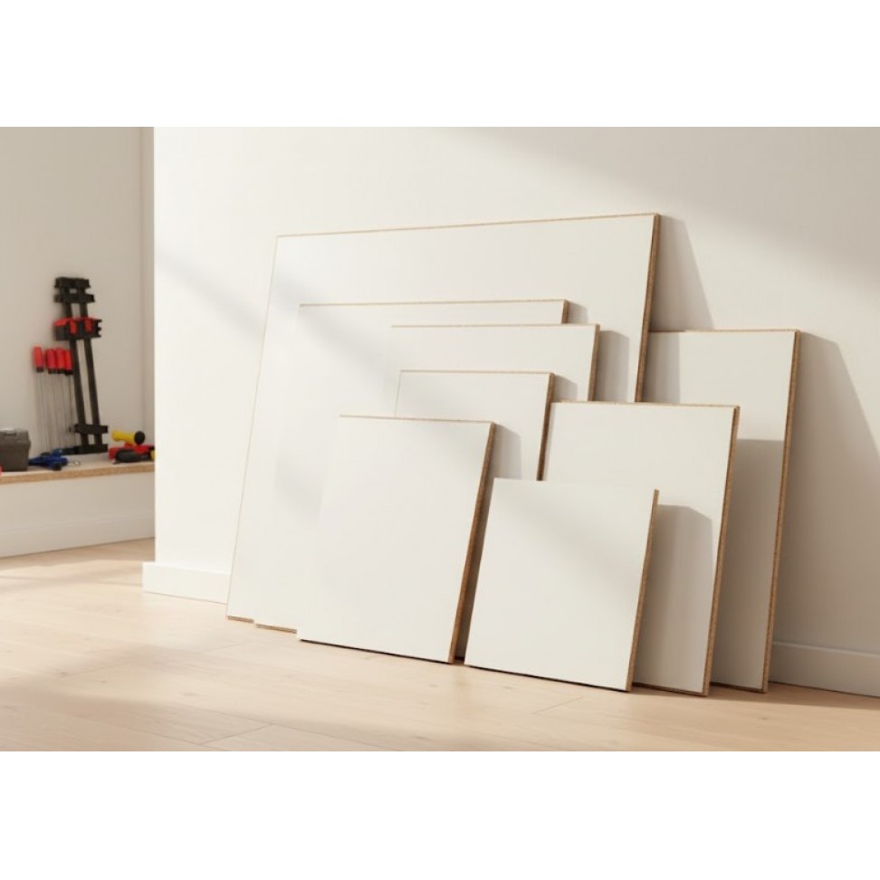 Painel Melamina 600x295x16mm Branco