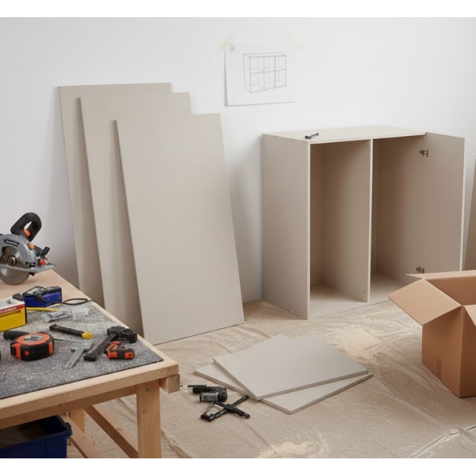 Painel Melamina 2000x600x16mm Linho