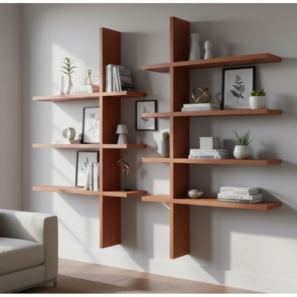 Painel Melamina 1200x297x16mm Cerejeira Canela