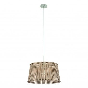 Candeeiro Suspenso Redondo Sendero E27 45 cm