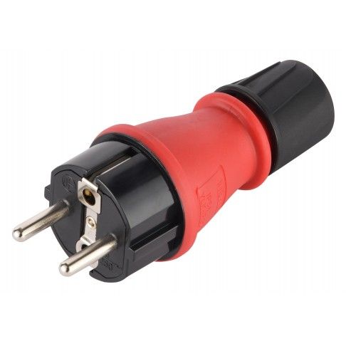 Ficha Bipolar + Terra 16 A 250 V Pro IP54