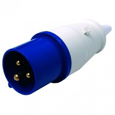 Ficha Industrial Macho 2P+T 16 A 220 V IP44