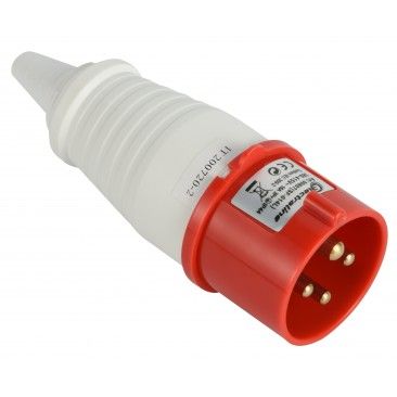 Ficha Industrial Macho 3P+T 16 A 380 V IP44