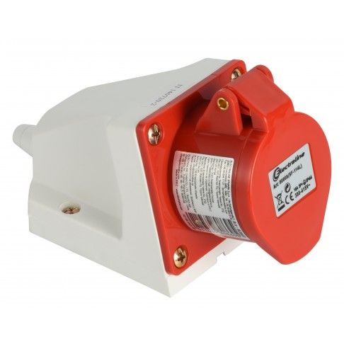 Tomada Industrial F�mea 3P+T 16 A 380 V IP44