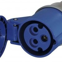 Adaptador Industrial Schuko 16 A