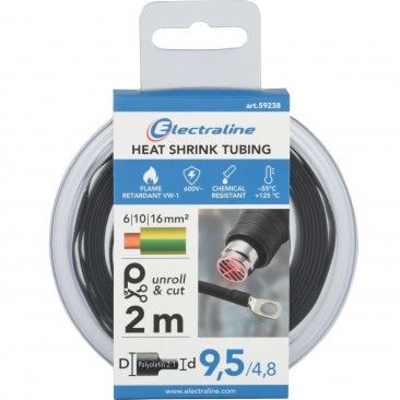 Manga Termorretr�til 9,5/4,8 mm; 2 m