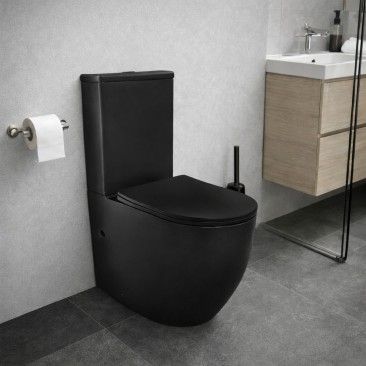 Pack Wc Roma (Sanita/Cisterna/Tampa) Preto