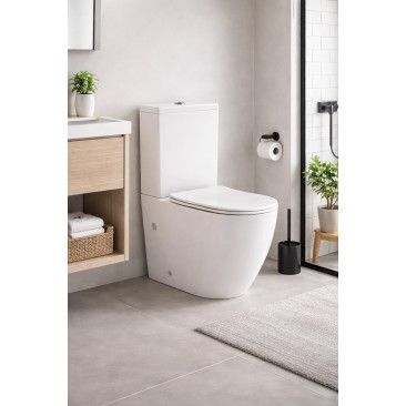 Pack Wc Roma (Sanita/Cisterna/Tampa) Branco