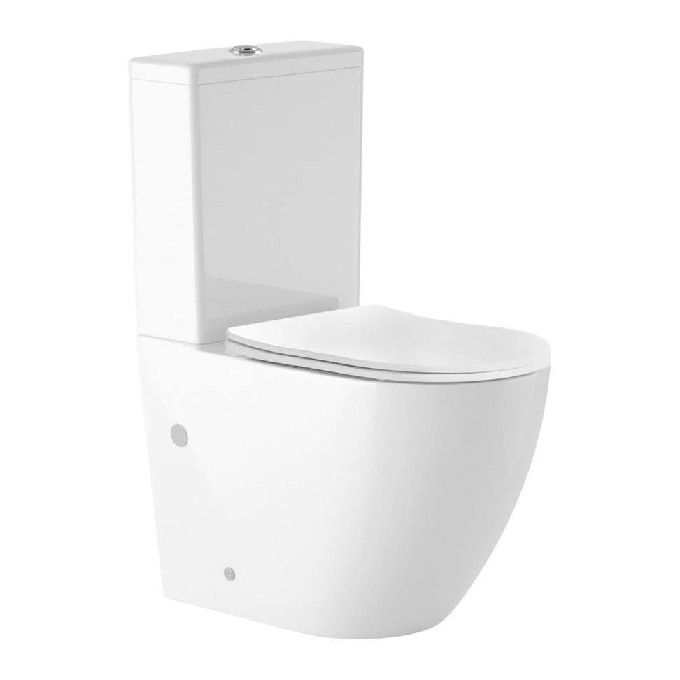 Pack WC Roma Dual (Sanita/Cisterna/Tampa) Branco