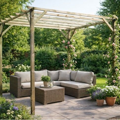 Pérgola de Madeira Ancolie Pérgola de Madeira Ancolie