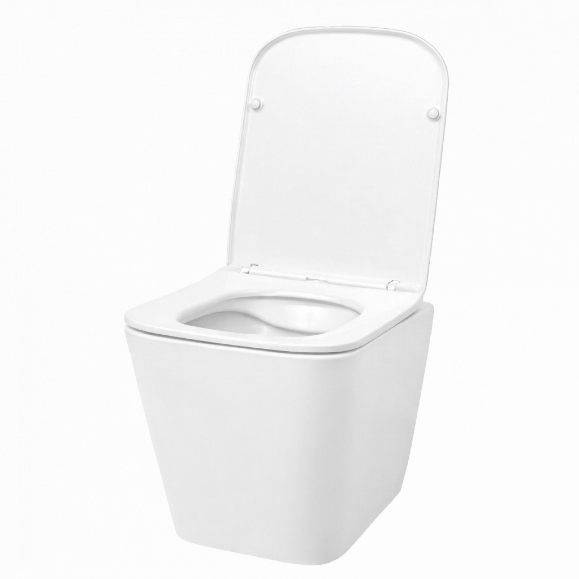 Pack WC Veneza Suspenso com Sanita e Tampa - Branco