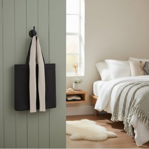 Gancho Inox Preto 80mm