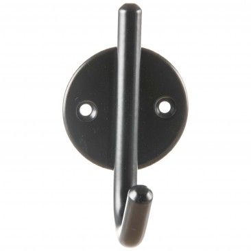 Gancho Inox Preto 80mm