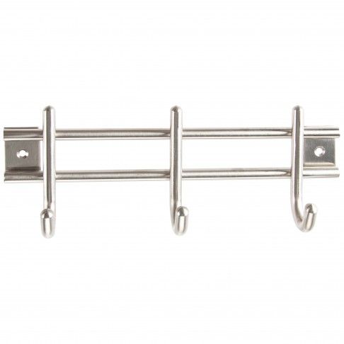 Cabide Com 3 Ganchos Inox