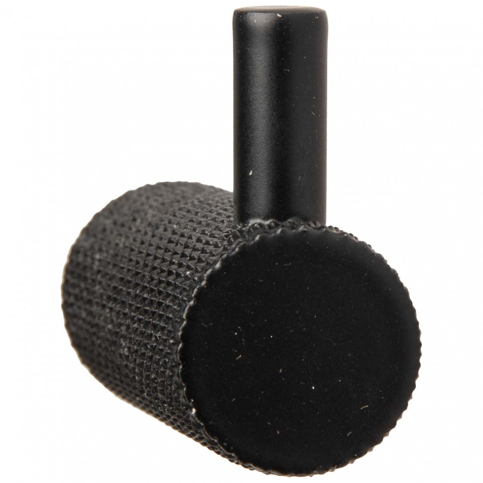 Gancho Para M�vel Redondo Inox Preto Mate