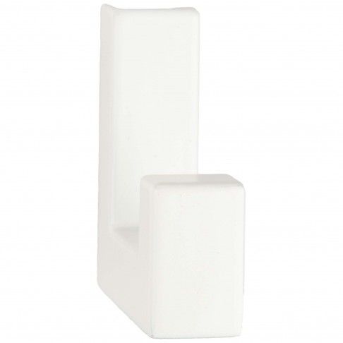 Gancho Para Móvel Em L Inox Branco Mate Gancho Para Móvel Em L Inox Branco Mate