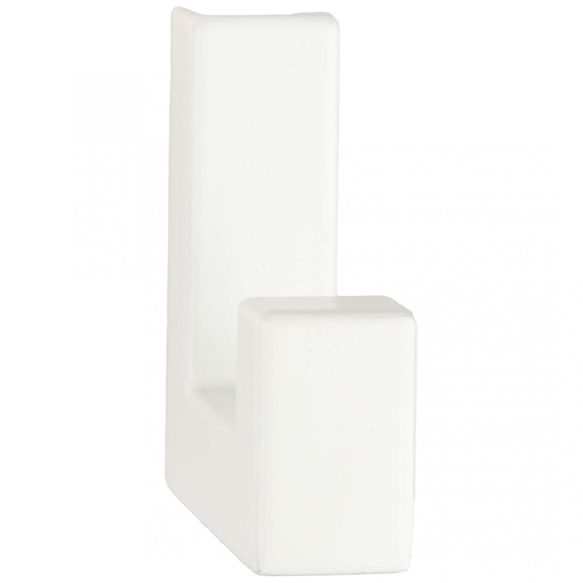 Gancho Para Móvel Em L Inox Branco Mate
