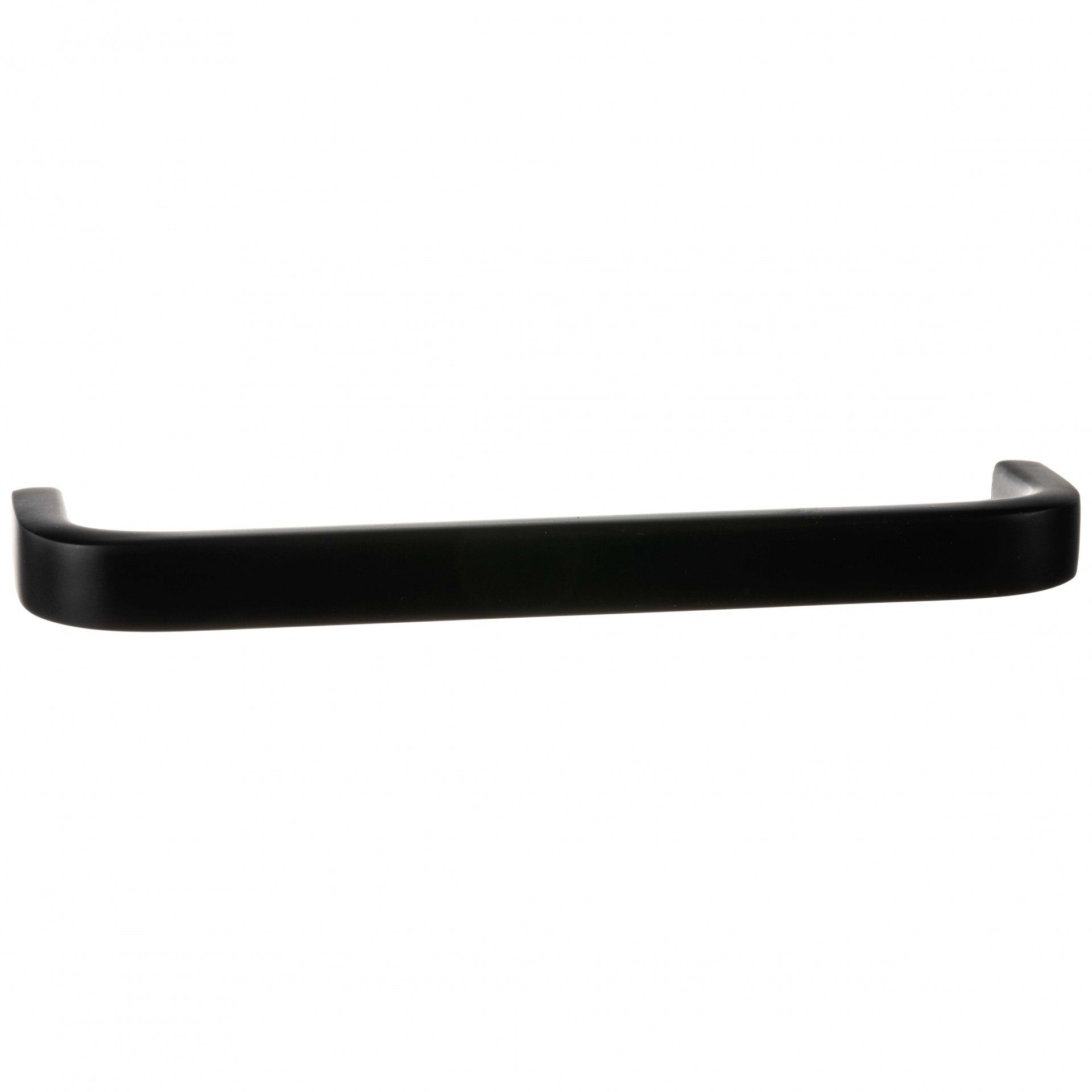 Puxador Para Móvel Asa Alumínio Preto Mate 128mm