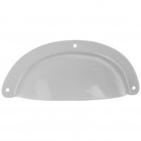 Puxador Para M�vel Asa Alum�nio Branco 76mm