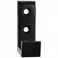 Gancho Para M�vel Em L Alum�nio Preto Mate