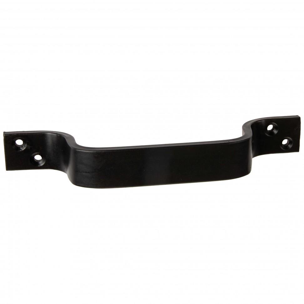 Puxador Para M�vel Asa Alum�nio C/Pl Preto 132mm