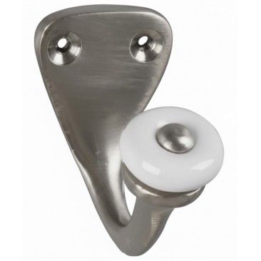 Gancho Niquelado Porcelana