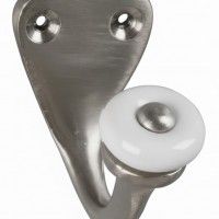 Gancho Niquelado Porcelana