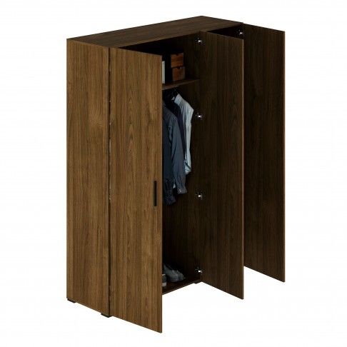 Roupeiro Elite 200x150x50cm Carvalho Nogal Roupeiro Elite 200x150x50cm Carvalho Nogal