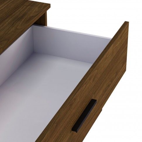 Cómoda Elite 4 Gavetas 92.7x100x50cm Carvalho Nogal Cómoda Elite 4 Gavetas 92.7x100x50cm Carvalho Nogal