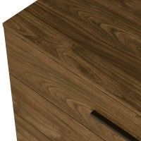 Cómoda Elite 4 Gavetas 92.7x100x50cm Carvalho Nogal Cómoda Elite 4 Gavetas 92.7x100x50cm Carvalho Nogal