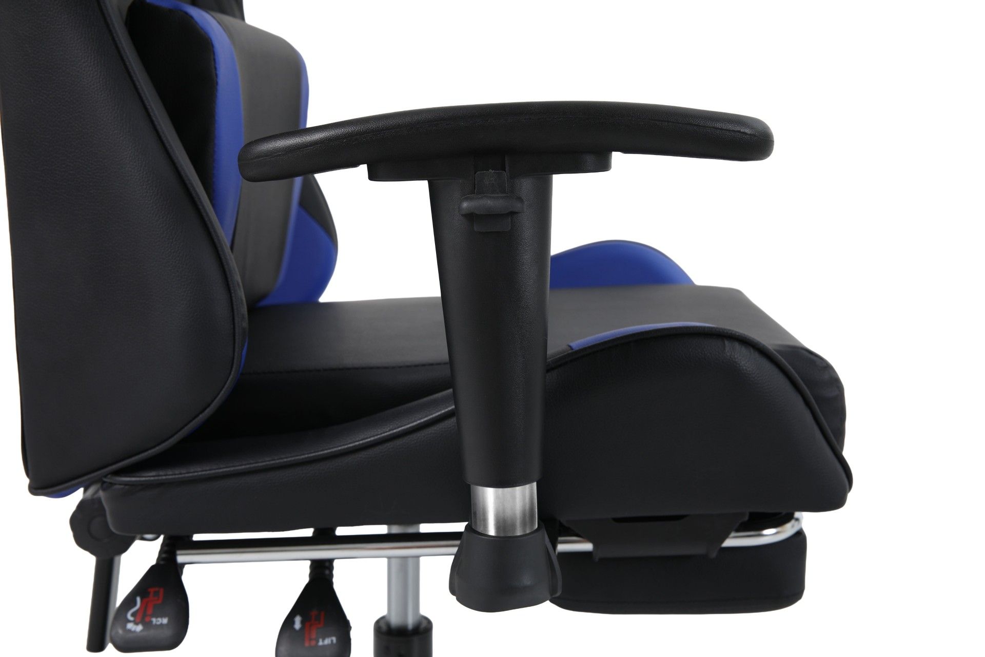 Cadeira Gaming Preta e Azul