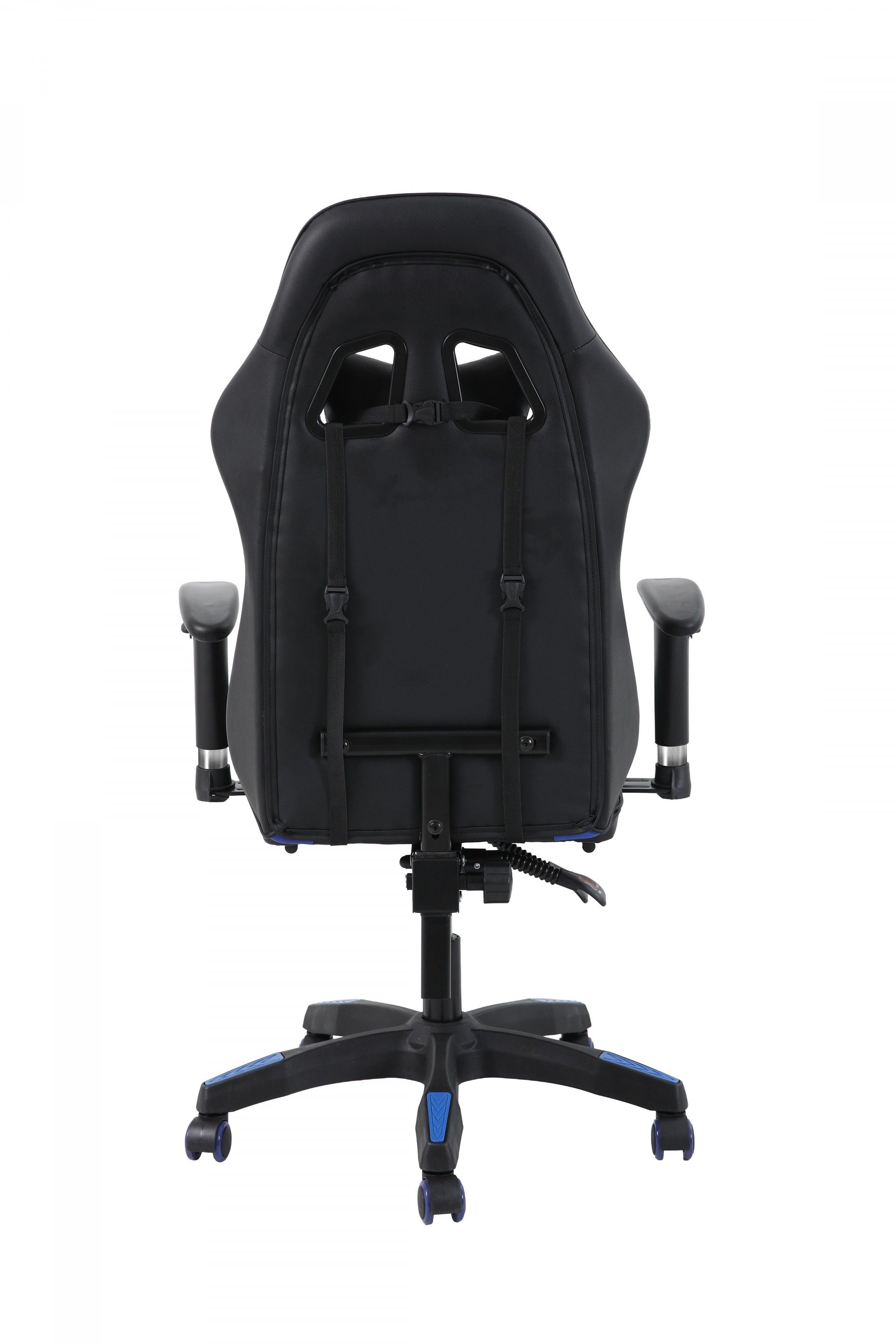 Cadeira Gaming Preta e Azul